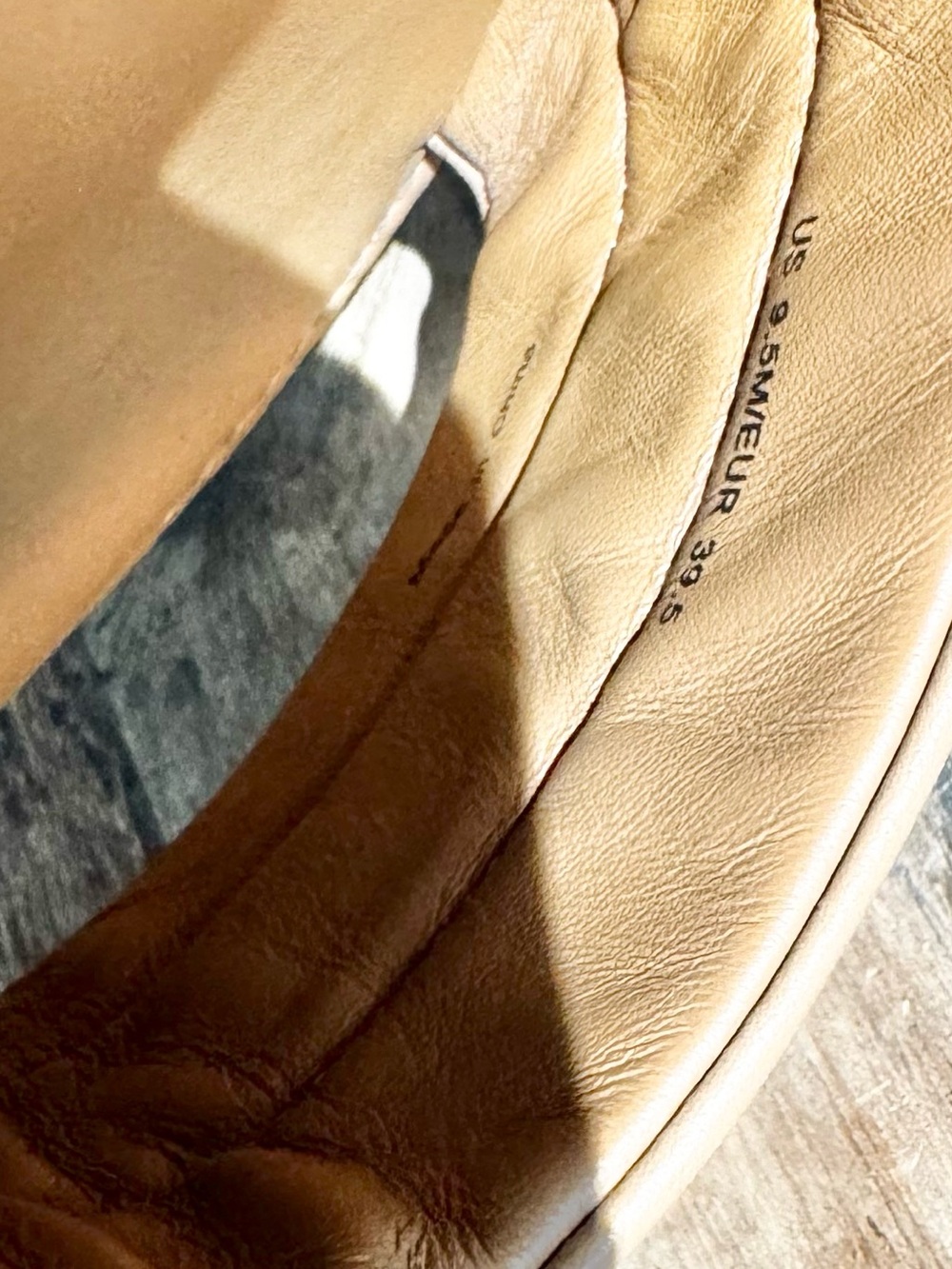 VINCE. Olina Leather Slip-On Padded Footbed Slide Sandal 9.5 - Picture 11 of 12